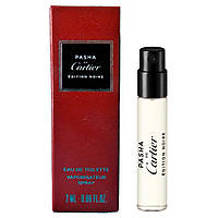 Cartier Pasha de Cartier Edition Noire Туалетная вода (пробник) 2ml (3432240049209)