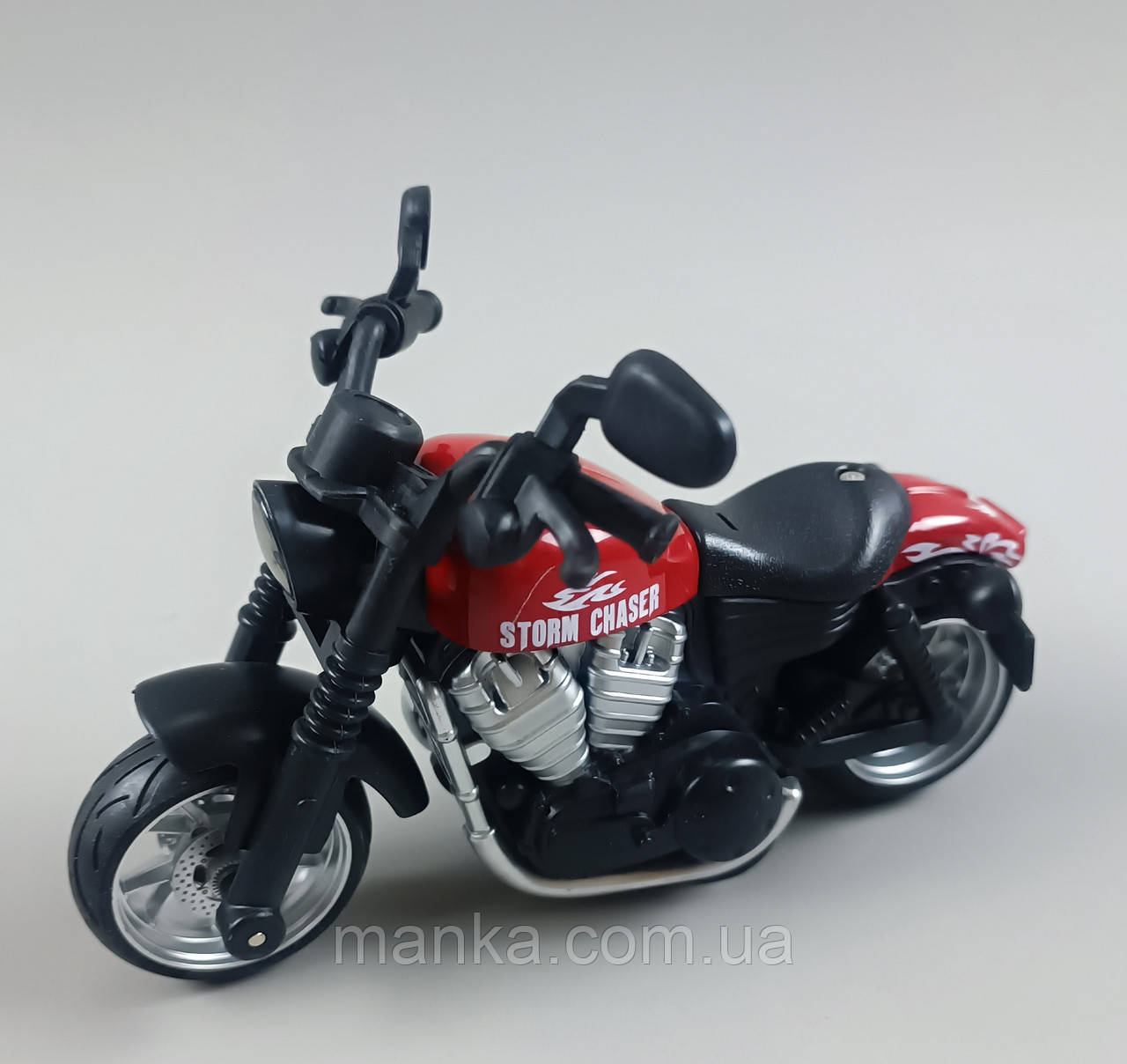 Іграшка Мотоцикл TN 1231  3 види, світло, звук, інерційний механізм, в коробці, фото 1