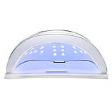 LED UV LED-льод уф лампа для манікюру педикюру нарощування нігтів для сушіння гель-лаку лушпиння SUN X5 MAX, фото 5