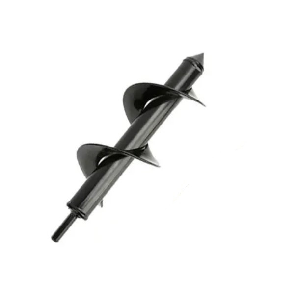 Бур садовий земляний для дриля, спіральне свердло 10x30см, фото 1