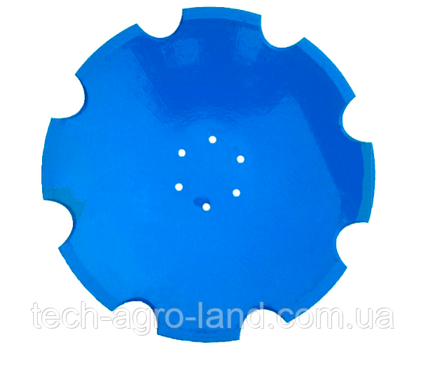 Диск ромашка Lemken Rubin / Лемкен Рубін 736мм, h=6, 6 отворів 34910017