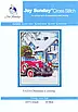 Набір для вишивання за нанесеною на канву схемою "Christmas is coming". AIDA 14CT printed, 34*46 см, фото 3