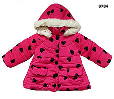 Тепла куртка для дівчинки.  3-4 роки