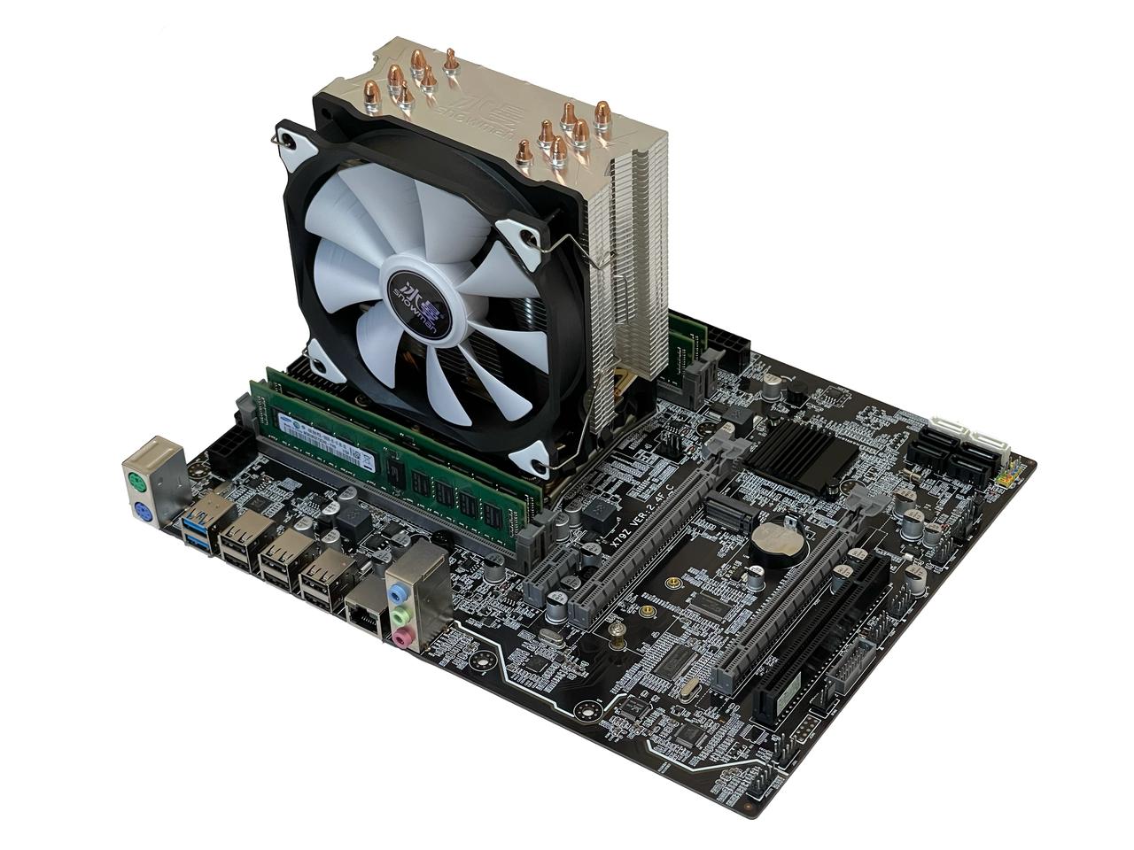 Комплект X79Z-2.4 F + Xeon E5-1650v2 + 16 GB RAM + Кулер, LGA 2011