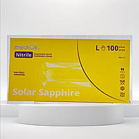 Перчатки нитриловые, желтые Mediok/AMPri SOLAR 4г, (100 шт/уп) L