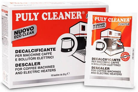 Засіб для видалення накипу Puly Cleaner Descaler (10 пак. по 25 г), фото 1