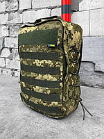 Штурмовой рюкзак быстросъемный кордура пиксель ВТ7496 DS