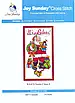 Набір для вишивання за нанесеною на канву схемою "Santa Claus (6)". AIDA 14CT printed, 17*31 см, фото 3