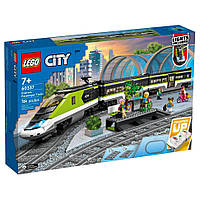 Конструктор LEGO City Trains Пассажирский поезд-экспресс 60337, World-of-Toys