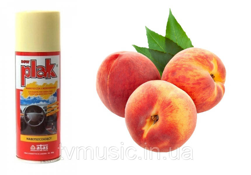 Поліроль для пластику ATAS PLAK Персик 400 мл, фото 1