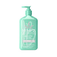 Молочко Огірок, алое, цераміди + В3 Hempz beauty actives cucumber & aloe moisturiser 500ml