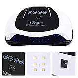 LED UV LED-льод уФ лампа для манікюру педикюру нарощування нігтів для сушіння гель-лаку SUN H5 PLUS 96W, фото 3