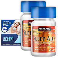 Снодійне Kirkland Sleep Aid, Доксиламіну Сукцинат 25 мг, 96 таблеток