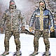Зимовий костюм піксель куртка omni heat + штани з наколінниками ТОП продажів!, фото 2