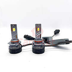 Лампа H10 (2 шт) LED (світлодіодна) CANBUS лампочка 65 Вт (Cametet)