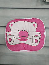 Дитяча ортопедична подушка для немовлят Рожевий