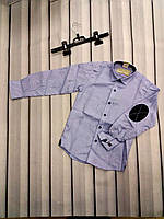 Самая модная рубашка для мальчика 122-128