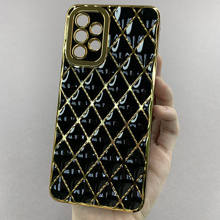 Чохол для Samsung Galaxy A32 4G (A325F) золотий чохол з ромбіками на телефон самсунг а32 4г чорний w0u, фото 1