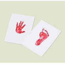 Комплект для відбитків дитячих ручок і ніжок (handprint) хендпринт -12 см