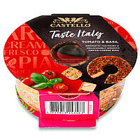 Крем-сир з Томатом та Базиліком Castello Tomato & Basil Cream Cheese Ring 125г