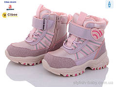 Дитяче взуття гуртом. Дитяче зимове взуття 2023 бренда Clibee — Doremi для дівчаток (рр. з 21 по 26)