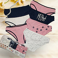 Набір жіночих трусів  Nicoletta набір 7 шт в уп Розмір S M L XL XXL
