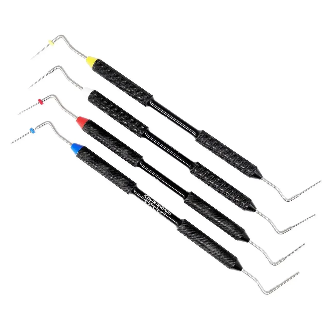 Набір ручних  стоматологічних плагерів Б'юкенена для вертикальної конденсації (4 шт)