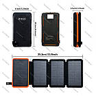 Power Bank 25000mAh з Сонячними Панелями, фото 6