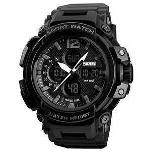 Годинник наручний Skmei 1343BK, BLACK, фото 3
