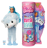 Кукла Barbie Cutie Cutie Reveal Husky Plush Costume Snowflake Sparkle Барби в костюме Хаски