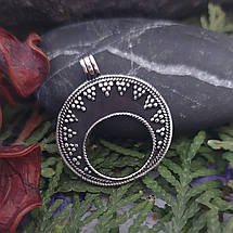 Лунница, луниця, місяць жіночий оберіг срібло 925, фото 3