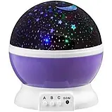 Дитяча нічник проєктор Starmaster повітряна куля зоряне небо місяць Activity lamp / Нічник-проєктор StarMaster, фото 7