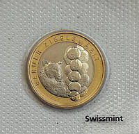 Швейцария 10 франков 2011, Бернский луковый рынок