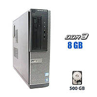 Компьютер Dell Optiplex 3010 SFF / Intel Core i3-2100 (2 (4) ядра по 3.1 GHz) / 8 GB DDR3 / 500 GB HDD / Intel