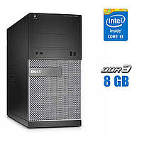 Компьютер Dell OptiPlex 3020 Tower / Intel Core i3-4160 (2 (4) ядра по 3.6 GHz) / 8 GB DDR3 / 320 GB HDD /