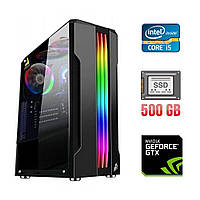 Игровой ПК / Intel Core i5-3470 (4 ядра по 3.2 - 3.6 GHz) / 8 GB DDR3 / 500 GB SSD / nVidia GeForce GTX 660