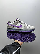 Чоловічі кросівки Nike Dunk Low Purple Pigeon (с мехом) 304292-051, фото 6