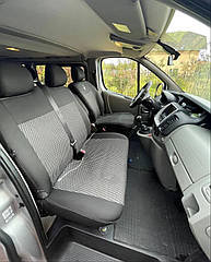 Оригінальні чохли Favorite на сидіння Renault Trafic 1+2 2001-2013
