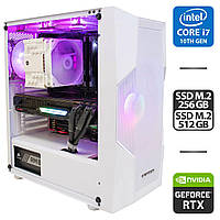 Игровой ПК 2E Gaming Turbo Tower / Intel Core i7-10700K (8 (16) ядер по 3.8 - 5.1 GHz) / 64 GB DDR4 / 256 GB