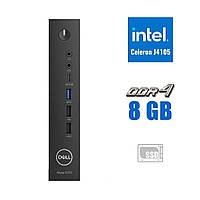 Неттоп Dell WYSE 5070 USFF / Intel Celeron J4105 (4 ядра по 1.5 - 2.5 GHz) / 8 GB DDR4 / 128 GB SSD M.2 /