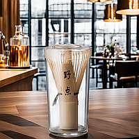 Вінчик для матча-лате та чаю матча (Бамбук)