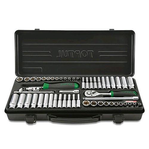 Професійний набір інструменту TOPTUL 1/4" 54ед дюйм +метр GBA54400