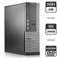 Компьютер Dell OptiPlex 3020 SFF / Intel Core i5-4590 (4 ядра по 3.3 - 3.7 GHz) / 8 GB DDR3 / 240 GB SSD /