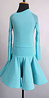 Рейтингова сукня для бальних танців б/у, ніжно блакитна ,розмір 30,зріст 110-116 см. Б/у
