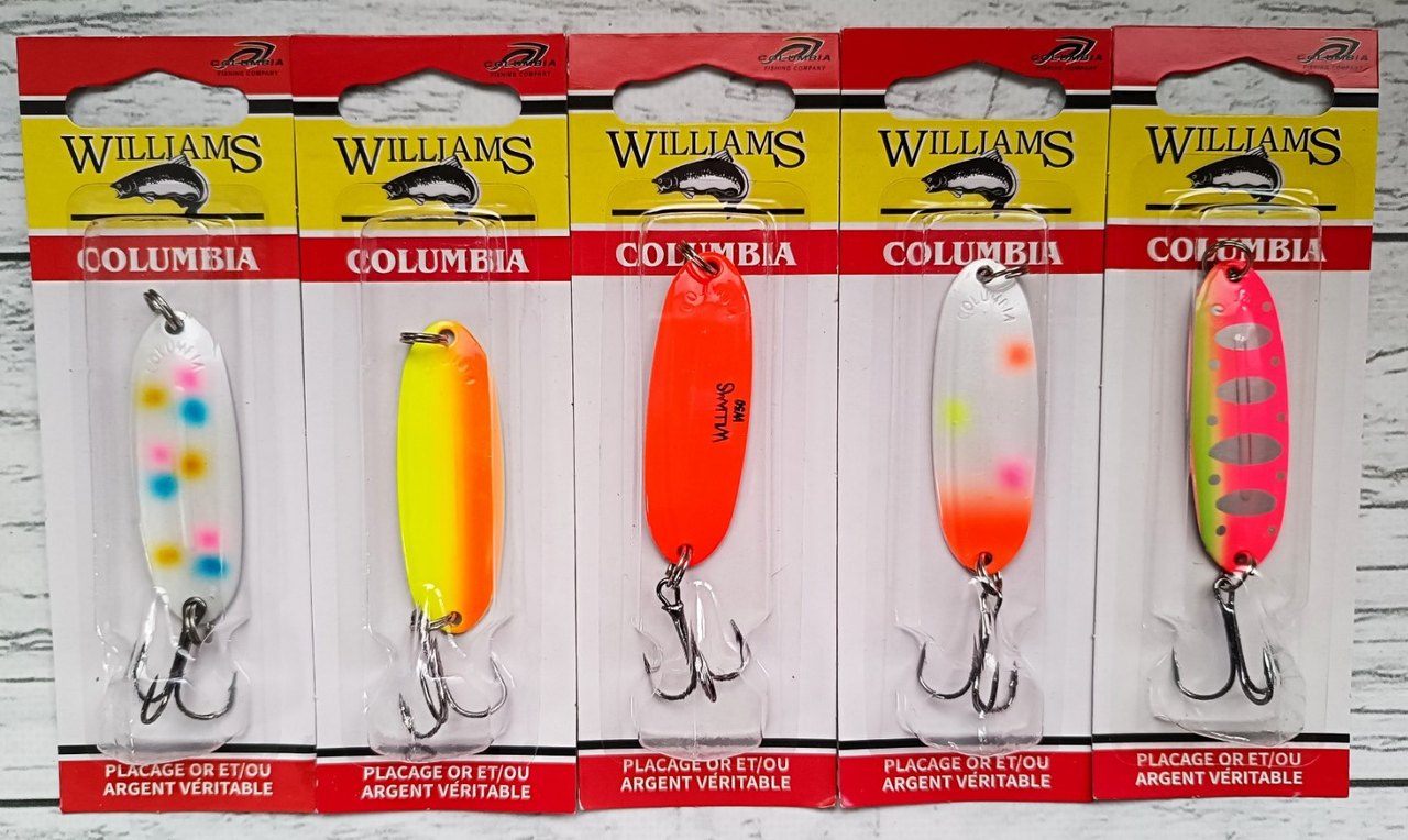Блешня коливалка Columbia-Williams Wabler W50 7гр 55мм Набір 5шт