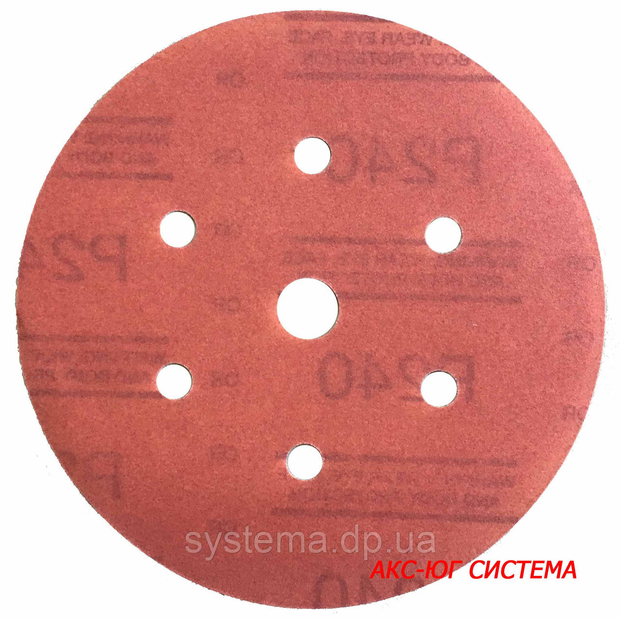 3М™ 51202 316U Hookit™ - Шліфувальний круг, 150 мм, 15 отворів, P40