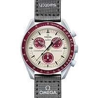 Наручные часы Swatch X Omega MoonSwatch Mission to Pluto (SO33M101)