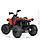 Дитячий квадроцикл M 5001EBLR-3, 4G, 4мотори35W, 1акум12V10Ah, EVA, шкіра, червоний, фото 3