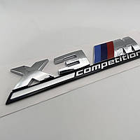 Эмблема (логотип) M Power BMW шильдик на багажник БМВ M x3 m competition