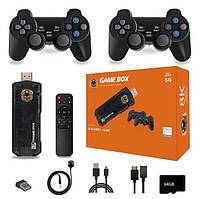 Ігрова бездротова приставка консоль GAME BOX X8 8K/5G з двома джойстиками